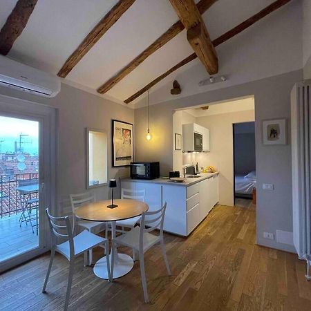Romantic Attic Room With Panoramic View Bologna Exterior foto